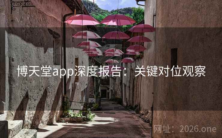 博天堂app深度报告：关键对位观察