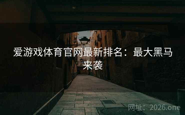 爱游戏体育官网最新排名：最大黑马来袭