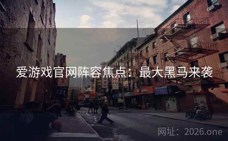 爱游戏官网阵容焦点：最大黑马来袭